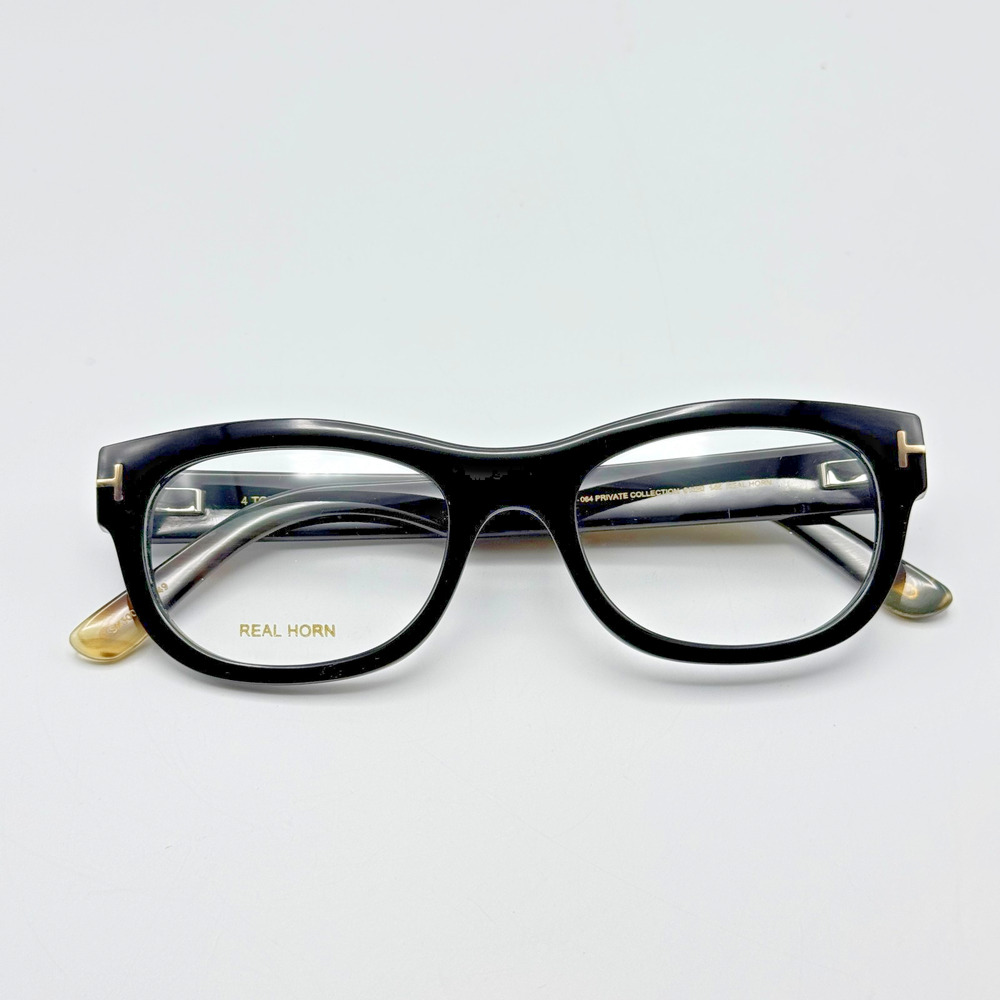 Tom Ford Rectangular Horn Opticals TF5957-P 064 Eyeglasses Frame  51-20-145